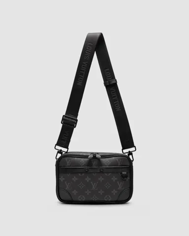 Louis Vuitton Alpha Wearable Wallet Grey Black
