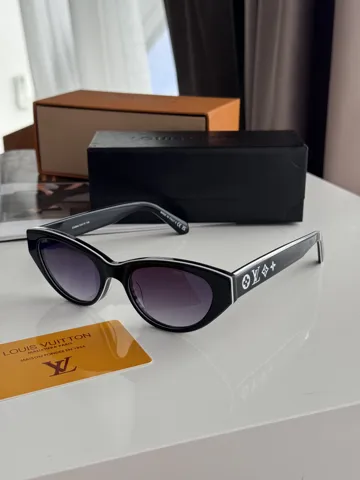 Louis Vuitton Black/Blue Z2686U 53/19/145