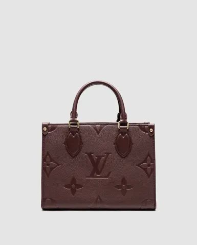 Louis Vuitton Onthego PM Wine Monogram Bag
