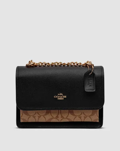 Coach Mini Klare Crossbody in Signature Canvas in Purse
